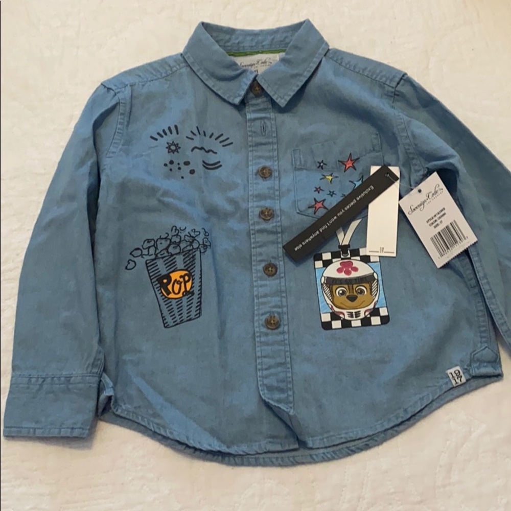 Size 3T Toddler button down shirt